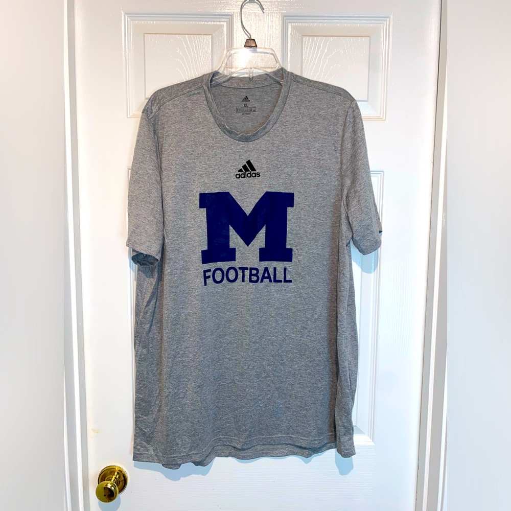 Adidas Michigan State Football Dri Fit Tshirt. Size XL. NWT